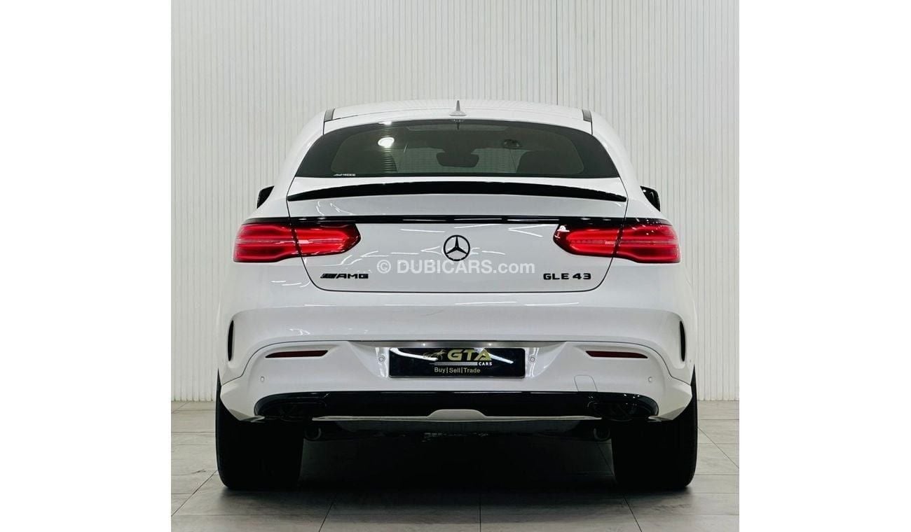 مرسيدس بنز GLE 43 AMG Coupe 3.0L 2018 Mercedes Benz GLE43 AMG 4MATIC Coupe, Warranty, Service History, Full Options, GCC