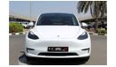 تسلا موديل Y TESLA MODEL Y LONG RANGE DUAL MOTOR 4WD 2022 GCC LOW MILEAGE SINGLE OWNER WITH 8 YEARS AGENCY WARRAN