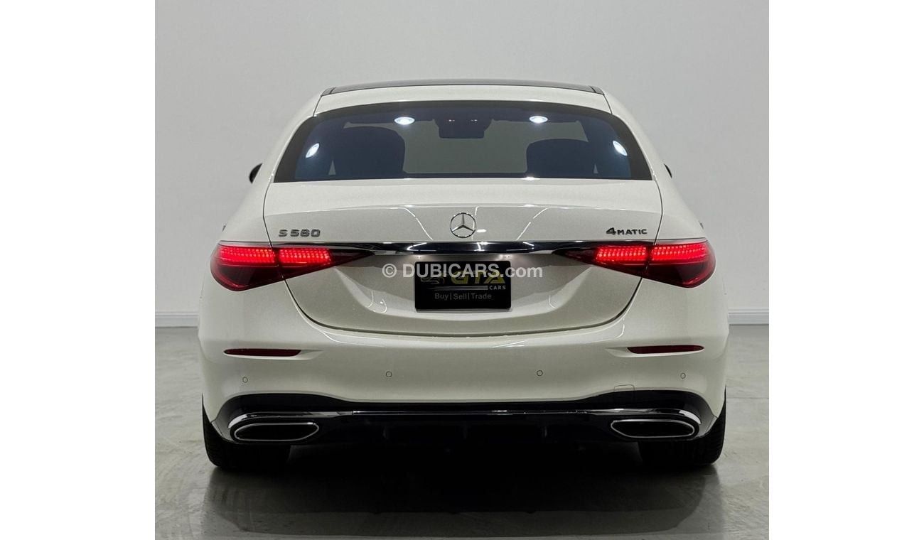 مرسيدس بنز S 580 4MATIC Exclusive 4.0L 2021 Mercedes Benz S580 AMG 4MATIC, Warranty, Service History, Fully Loaded, V