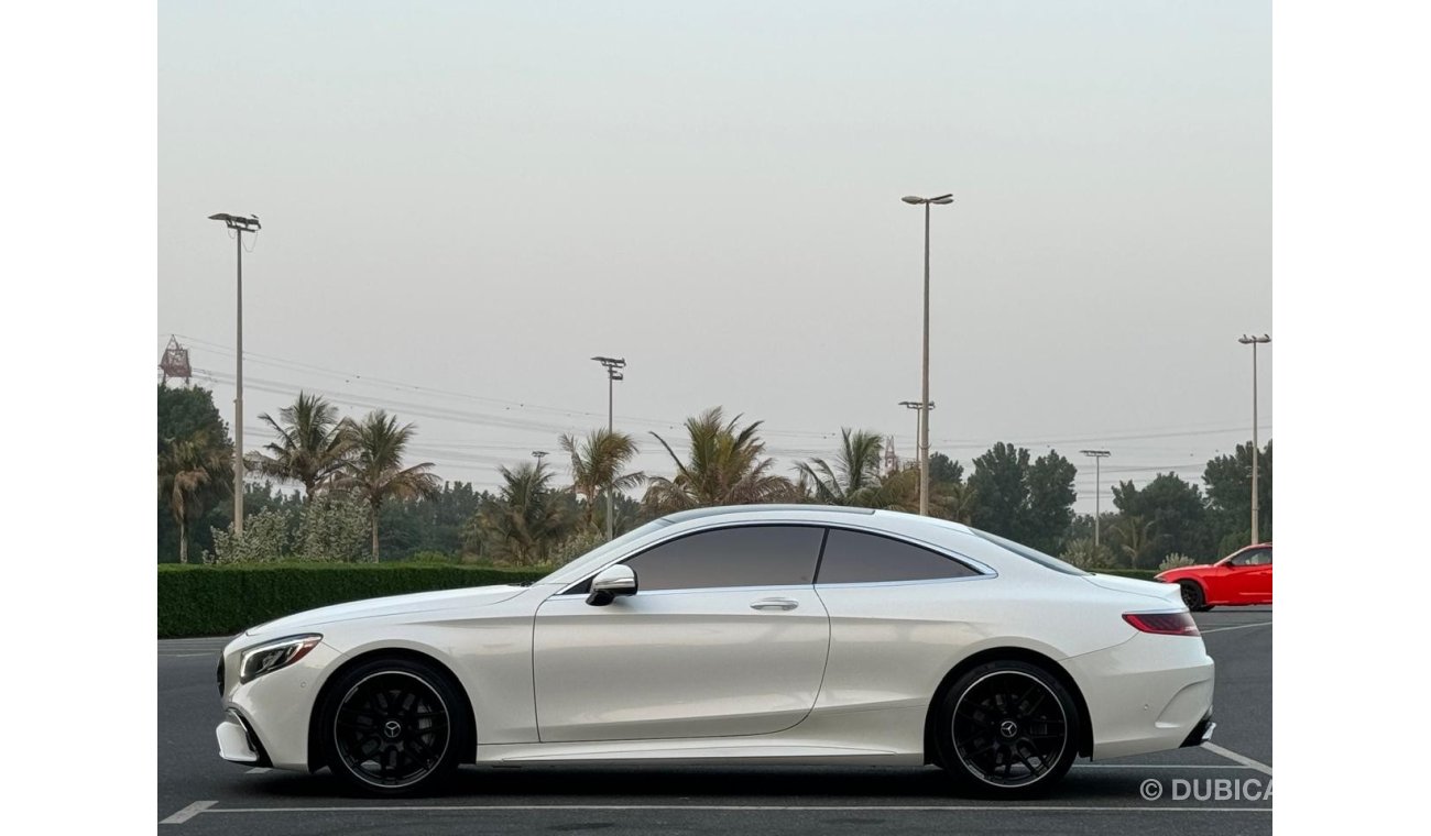 مرسيدس بنز S 550 كوبيه 2600 Monthly payment / S550 2017 / full option / Canadian spece