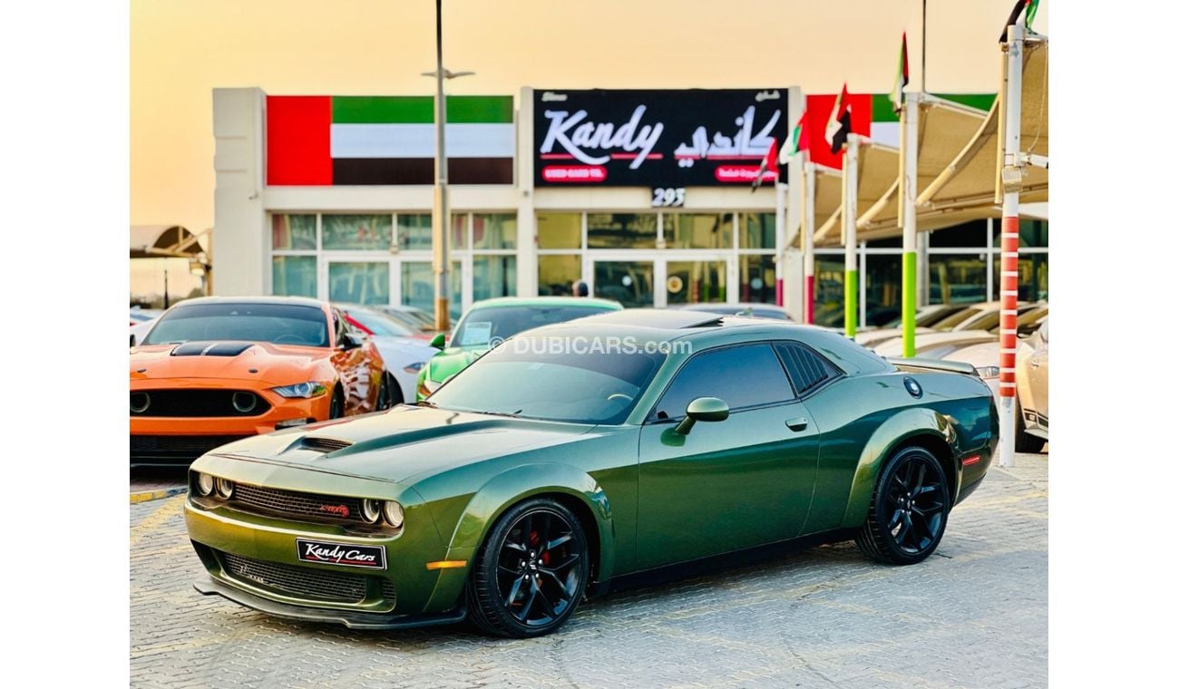 دودج تشالينجر R/T 5.7L (375 HP) | Monthly AED 1100/- | 0% DP | Sunroof | Widebody Kit | Touch Screen | # 87661