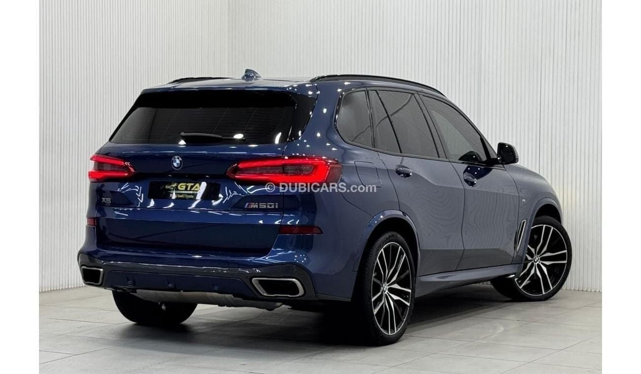 بي أم دبليو X5 M50i 4.4L 2020 BMW X5 M50i M-Sport, June 2025 BMW Warranty + Service Pack, Fully Loaded, GCC