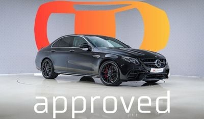 Mercedes-Benz E 63S AMG - AED 5,185 P/M - 2 Years Warranty