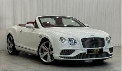 Bentley Continental GTC 2016 Bentley Continental GTC V8S Convertible, Full Service History, Excellent Condition, GCC