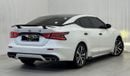 Nissan Maxima SV 3.5L 2020 Nissan Maxima SV, Warranty, Full Nissan Service History, Excellent Condition, GCC