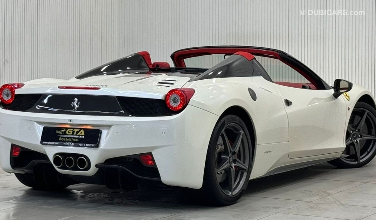 Ferrari 488 2013 Ferrari 458 Spider, Ferrari Agency Full Service History, GCC