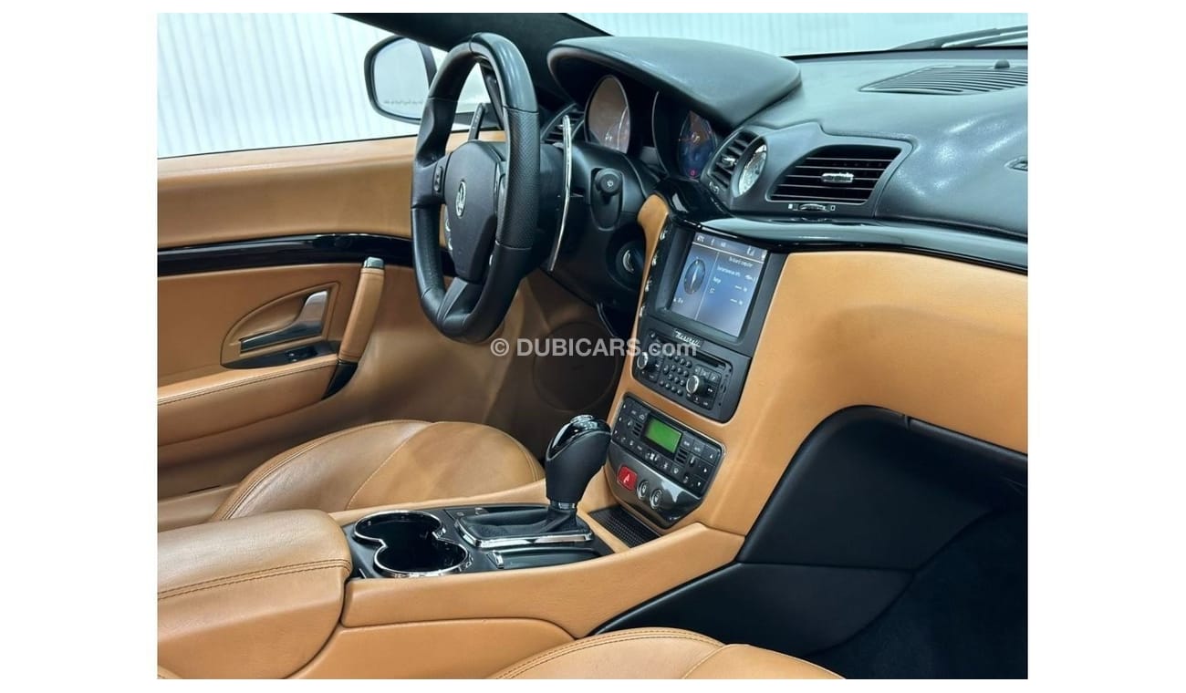 مازيراتي جران توريزمو 2015 Maserati GranTurismo Sport(Full Option), Service History, GCC