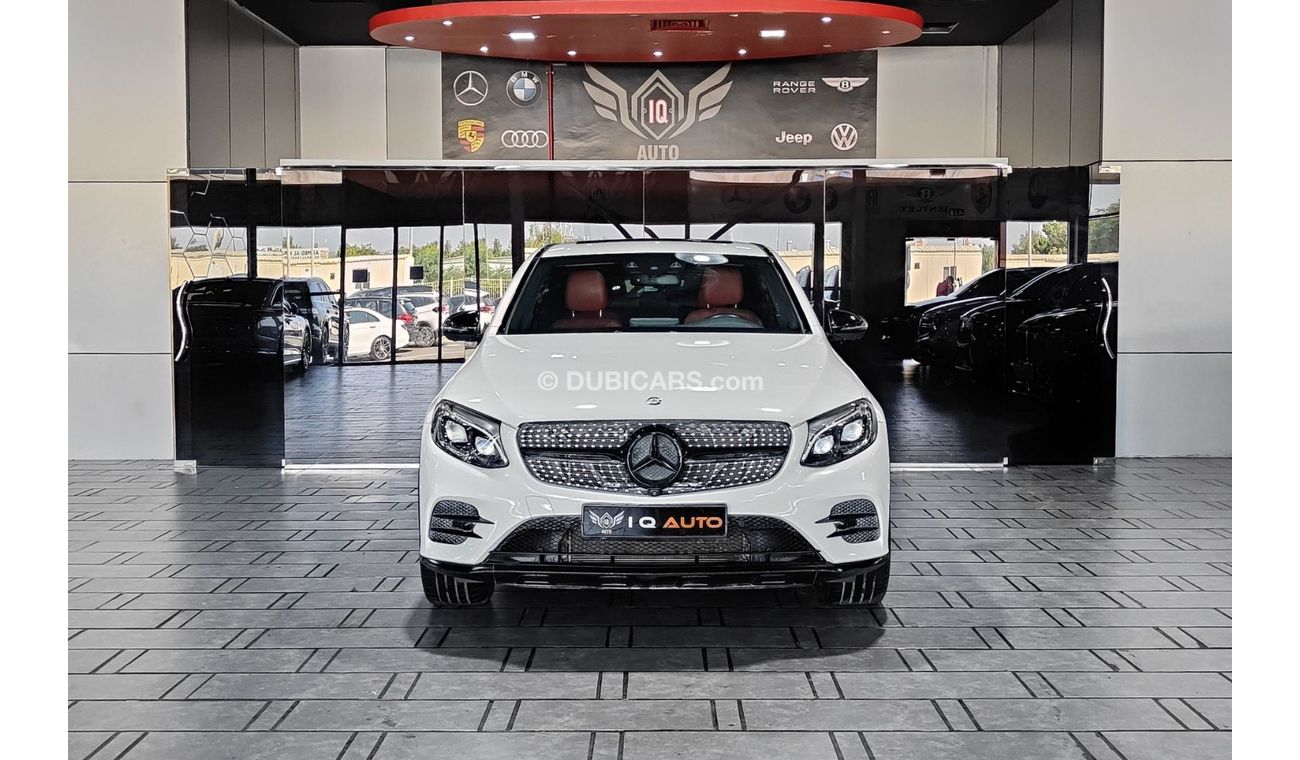 مرسيدس بنز GLC Coupe 43 AMG AED 1,999 P.M | 2017 MERCEDES BENZ GLC 43 AMG COUPE  | UNDER WARRANTY | ORIGINAL PAINT 3.0L BI TURBO