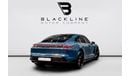 Porsche Taycan 2023 Porsche Taycan GTS, 2026 Porsche Warranty, Neptune Blue, Low KMs, GCC