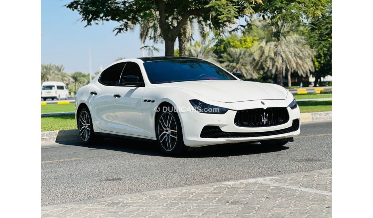 Maserati Ghibli S Q4 3.0L (410 HP) MASERATI GHIBLI S Q4 MODEL 2015 GCC SPACE