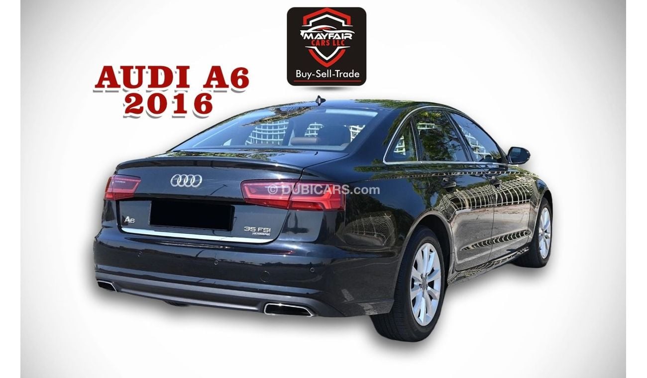 أودي A6 0% DP  - AUDI A6 3.0 SC 4WD - FSI QUATTRO - AGENCY SERVICE - GCC SPECS - WELL MAINTAINED