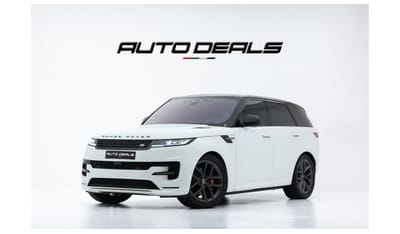 Land Rover Range Rover Sport HSE P400 Dynamic | GCC - Warranty - Service Contract - Low Mileage | 3.0L i6