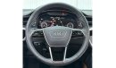 Audi A7 45 TFSI S-Line 2020 Audi A7 45TFSI S-Line Quattro, 2025 Audi Warranty + Service Pack, Full Options,