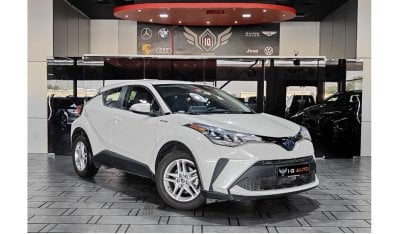 Toyota C-HR AED 1,200 P.M | 2020 TOYOTA C-HR HYBRID GX 1.8 L | GCC | LOW KM | UNDER WARRANTY