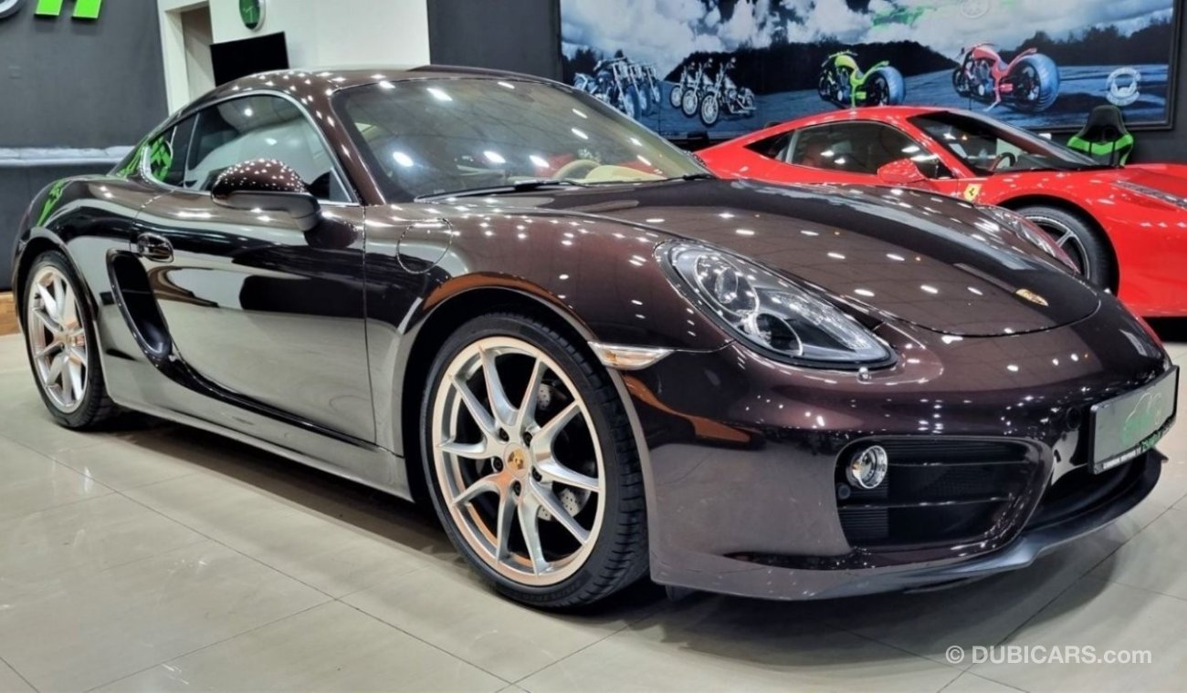 Porsche Cayman Std PORSCHE CAYMAN 2014 GCC IN BEAUTIFUL CONDITION FOR 145K AED