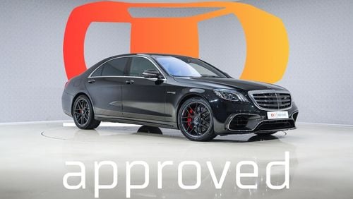 مرسيدس بنز S 63 AMG - AED 6,954 P/M - 2 Years Warranty