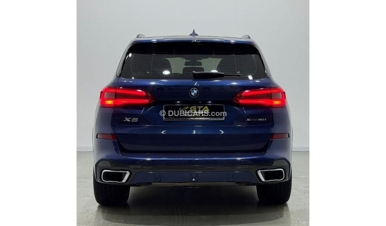 بي أم دبليو X5 40i M Sport 3.0L 2019 BMW X5 xDrive40i M-Sport, Feb 2025 BMW Warranty + Service Pack, Low Kms, GCC