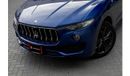 مازيراتي ليفونت GT | 4,700 P.M  | 0% Downpayment | Maserati Warranty!