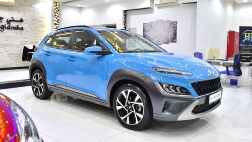 هيونداي كونا EXCELLENT DEAL for our Hyundai Kona 2.0L ( 2023 Model ) in Blue Color GCC Specs