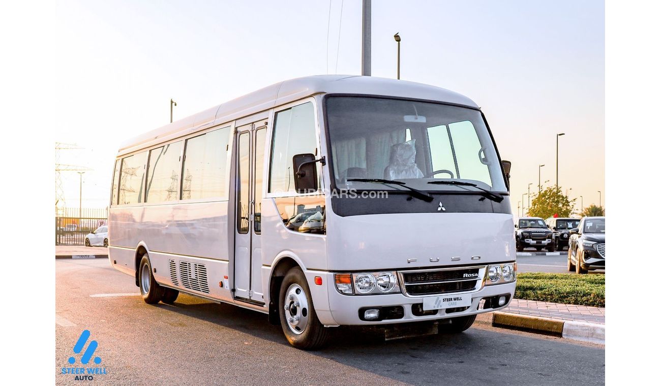 Mitsubishi Rosa Bus 26 Seater JL Wheelbase Euro 5 4 Cylinder with tubeless tires / book now!