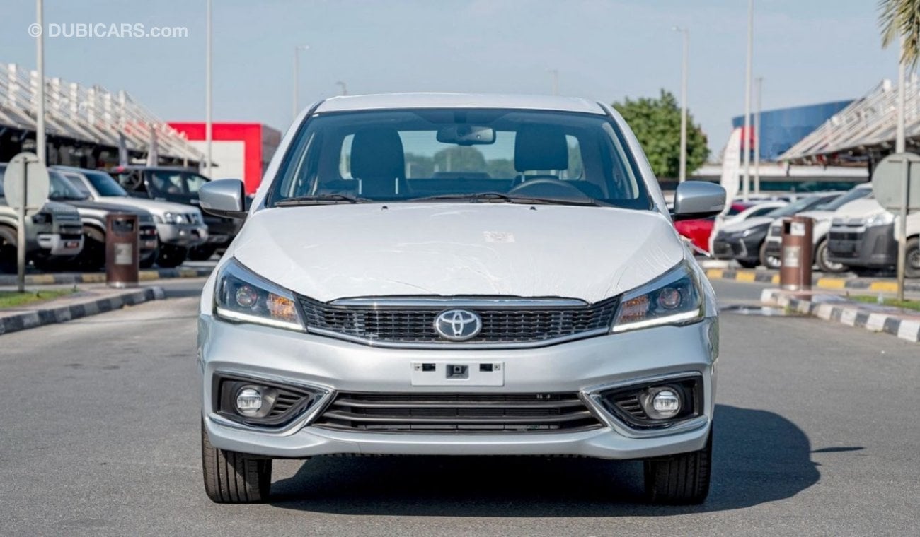 تويوتا بيلتا 2023 TOYOTA BELTA 1.5L PETROL - SILVER: CRUISE CONTROL, LEATHER SEATS, PUSH START