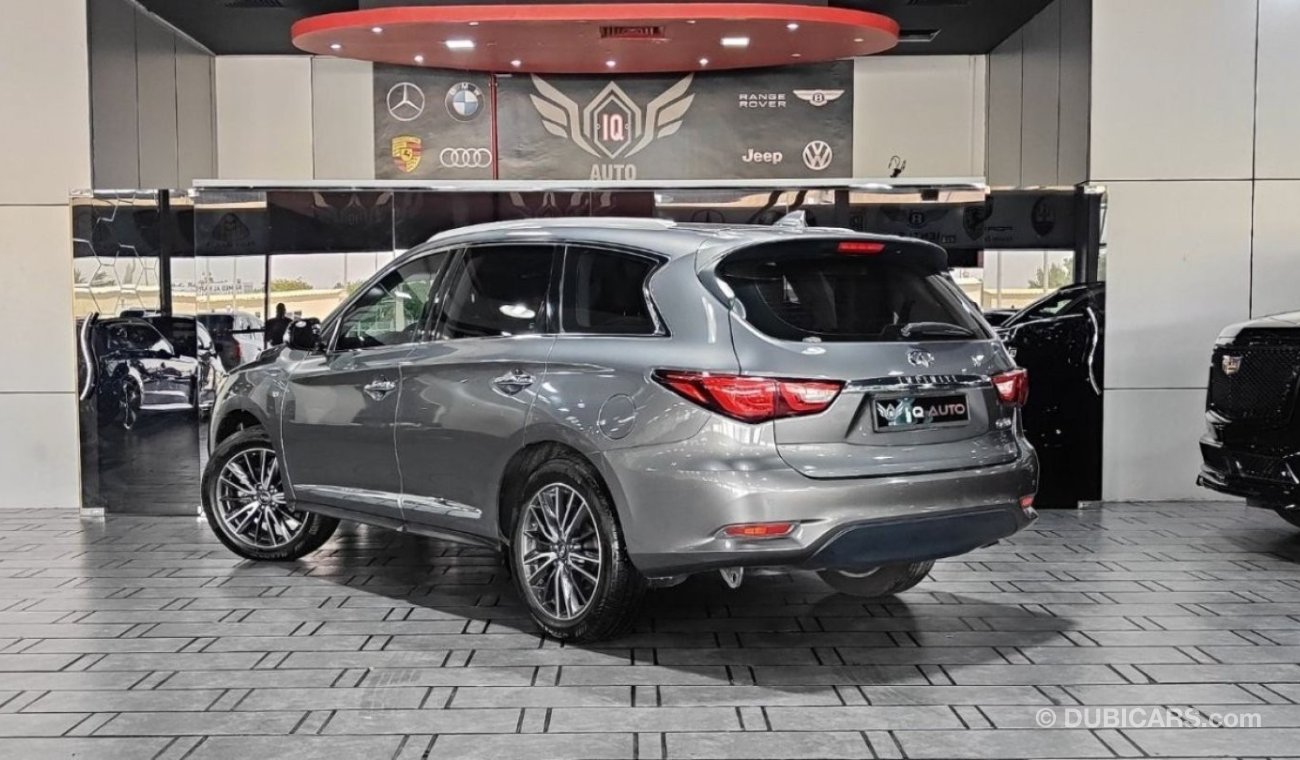 Infiniti QX60 AED 1,500 P.M | 2016 INFINITI QX60 LUXURY 3.5L | 7 SEATS | PANORAMIC VIEW | FULLY LOADED | GCC