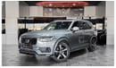 Volvo XC90 R Design AED 2,400 P.M | 2019 VOLVO XC90 T6 R-DESIGN | UNDER WARRANTY | 7 SEATS | GCC | FULLY LOADED