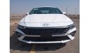 هيونداي إلانترا LHD 1.6L PETROL FWD PREMIER PLUS SEDAN 2024MY