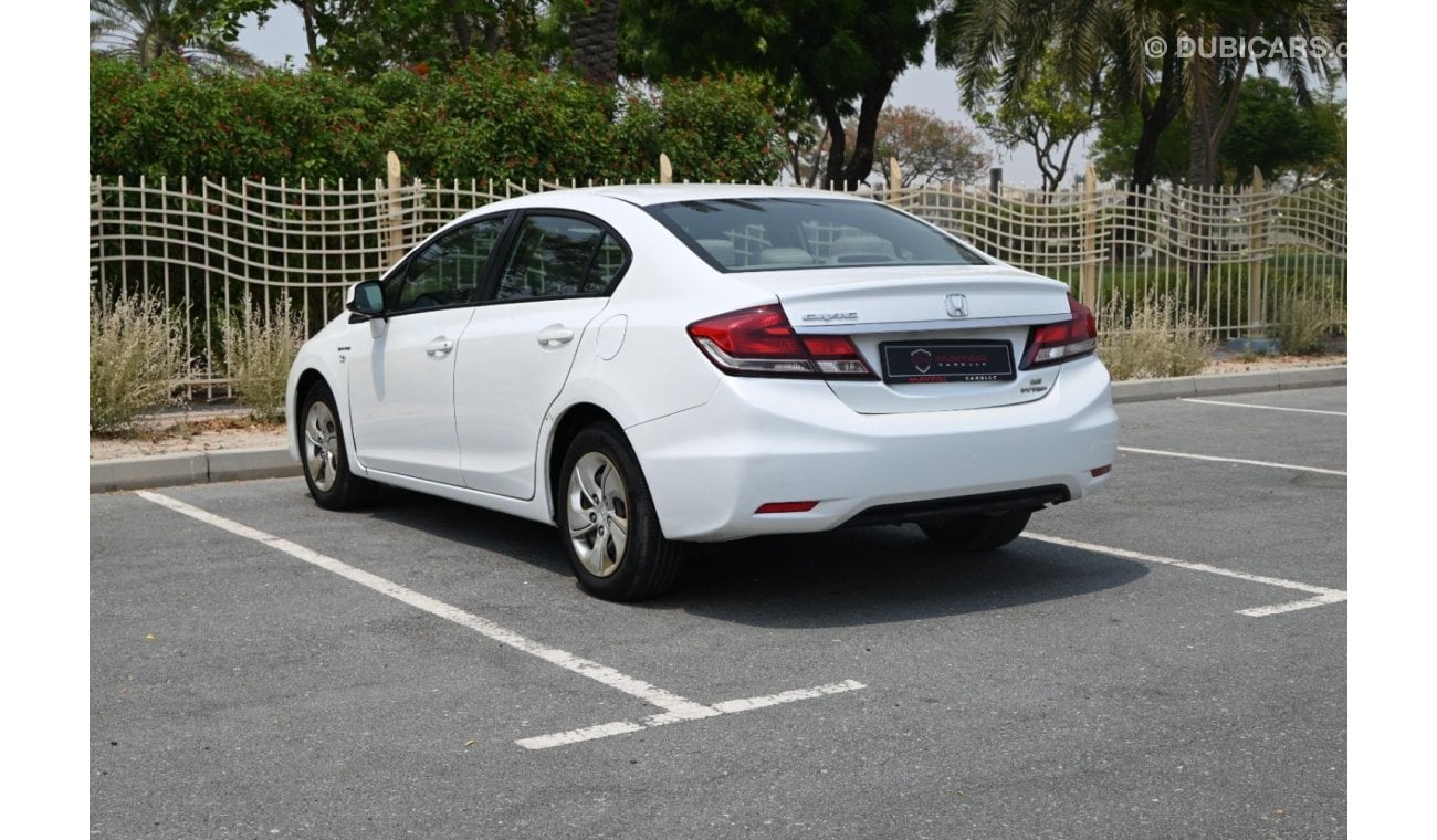 Honda Civic EXi 0 % DP - AGENCY MAINTAINED - HONDA CIVIC 2015 - GCC SPECS - FIRST OWNER - WELL MAINTAINED