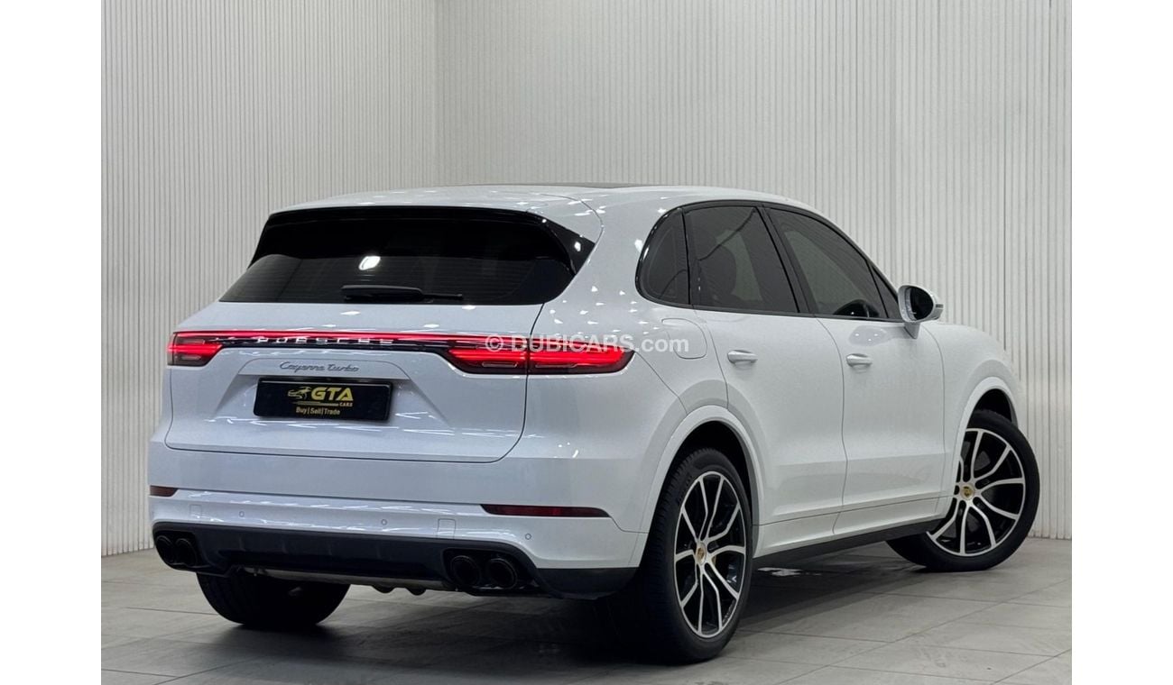 بورش كايان Turbo 4.0L (545 HP) 2019 Porsche Cayenne Turbo, Jan 2025 Porsche Agency Warranty, Full Service Histo