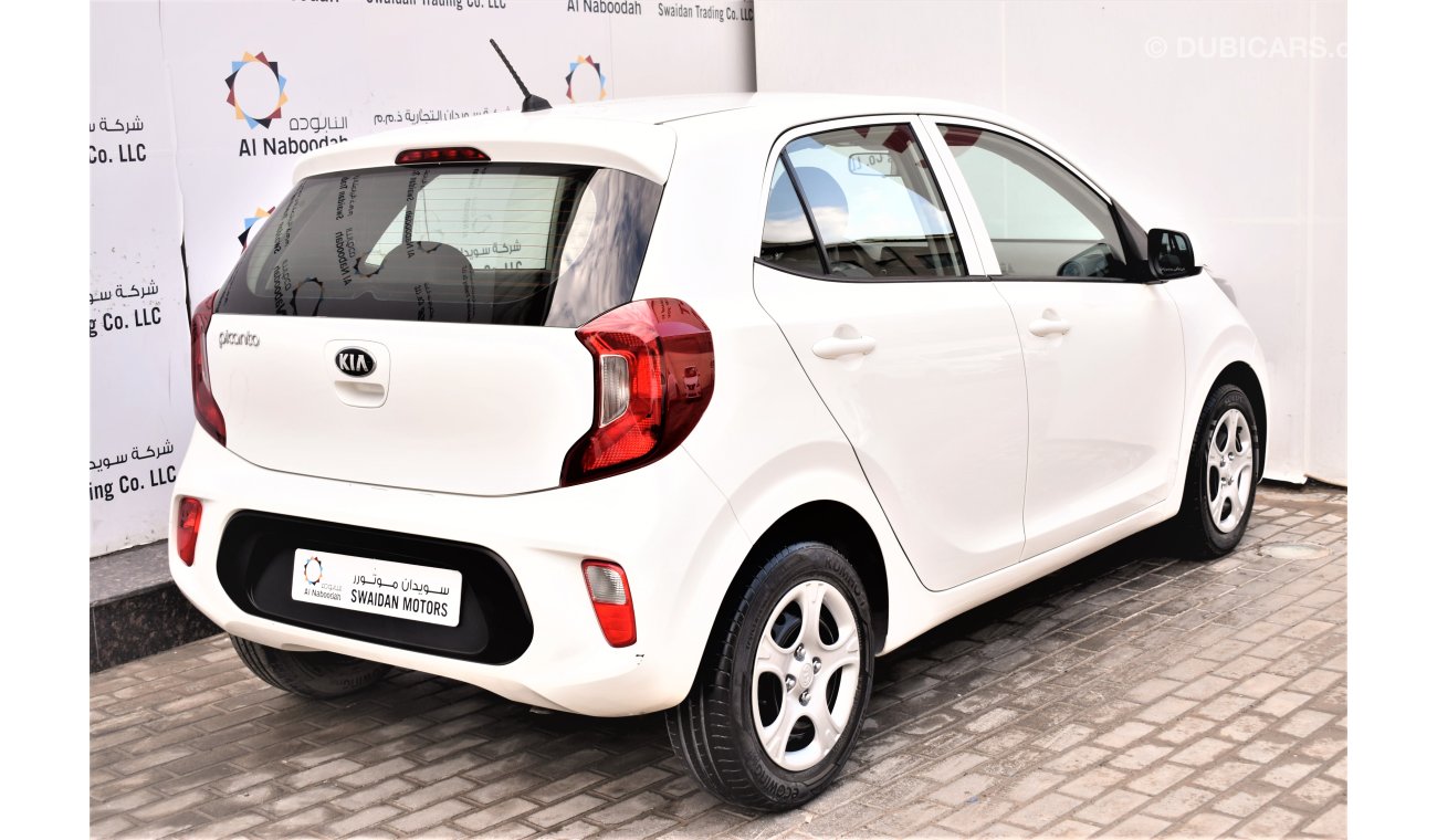 Kia Picanto AED 860 PM | 1.2L LX GCC DEALER WARRANTY