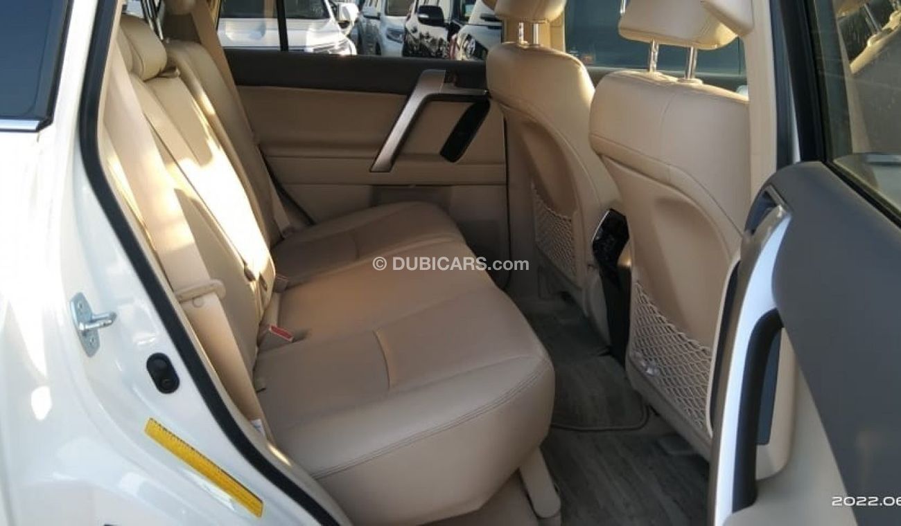 تويوتا برادو RHD 2.8 diesel auto JAPAN IMPORTED with sunroof 7 leather electric seats full options interior beige