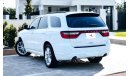 دودج دورانجو AED 1,680 PM AVAILABLE | FIRST OWNER | WELL MAINTAINED | DODGE DURANGO GT 2021 | V6 | MINT CONDITION