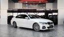 BMW 320i M Sport AED 1,100 P.M | 2020 BMW 320i M-SPORT | BMW WARRANTY | GCC | 2.0L WITH SUNROOF