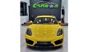 Porsche Cayman Std PORSCHE CAYMAN 2015 GCC IN BEAUTIFUL SHAPE WITH FULL PORSCHE SERVICE HISTO