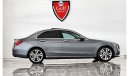 Mercedes-Benz C 300 Std Mercedes Benz C300 - 2.0L 4CYL - American Spec