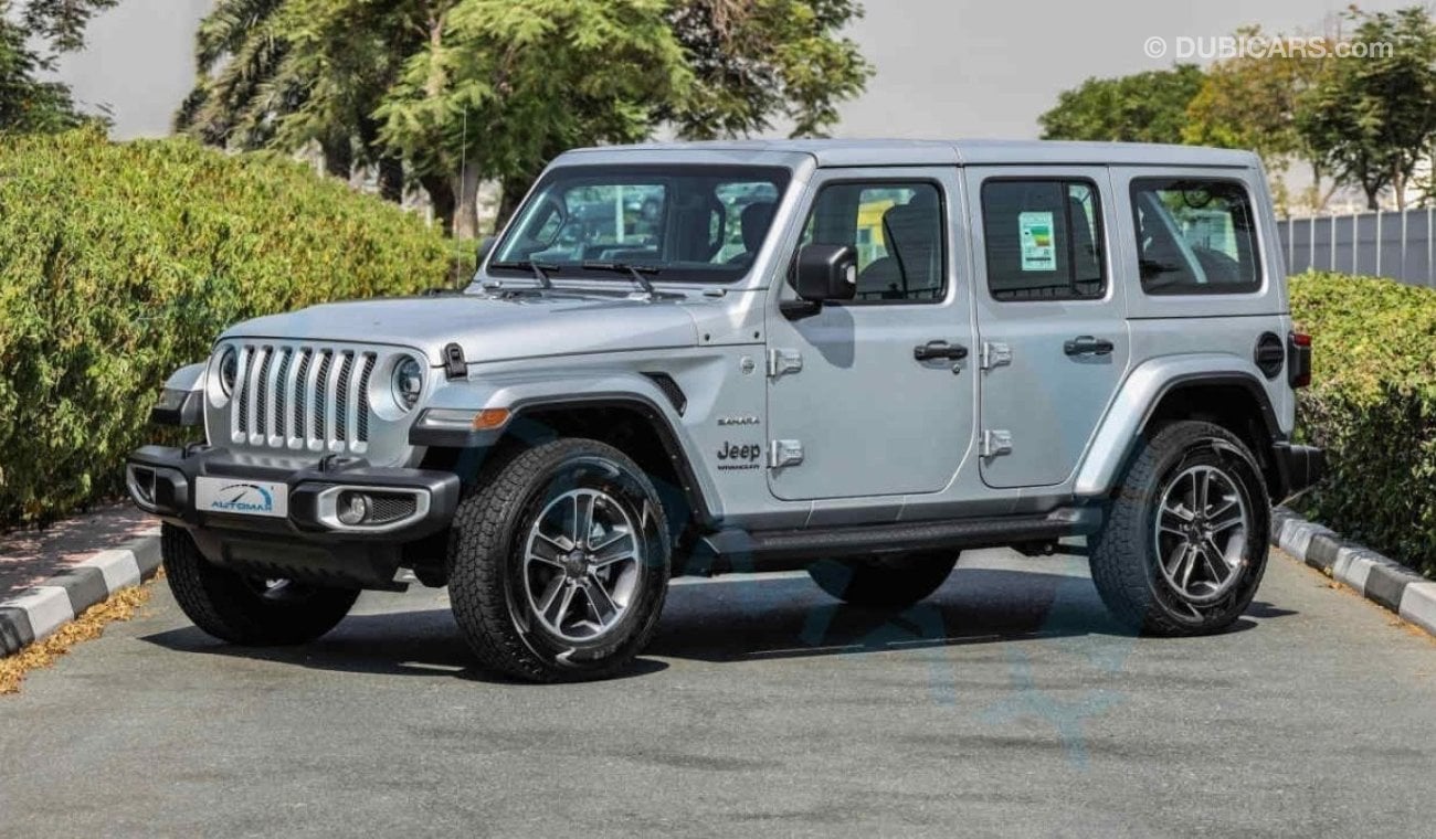 Jeep Wrangler Unlimited Sahara V6 3.6L 4X4 , 2023 GCC , 0Km , With 3 Years or 60K Km Warranty @Official Dealer