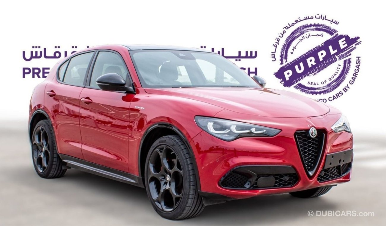 ألفا روميو ستيلفيو Veloce | 2024 | Warranty & Service | Service History | Low Mileage