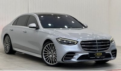 مرسيدس بنز S 500 2021 Mercedes Benz S500 AMG 4MATIC, April 2026 Mercedes Warranty + Service Pack, Full Options, GCC