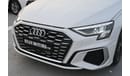 Audi A3 S Line 35TFSI 1.4L Turbo, Petrol Model 2024, Color White