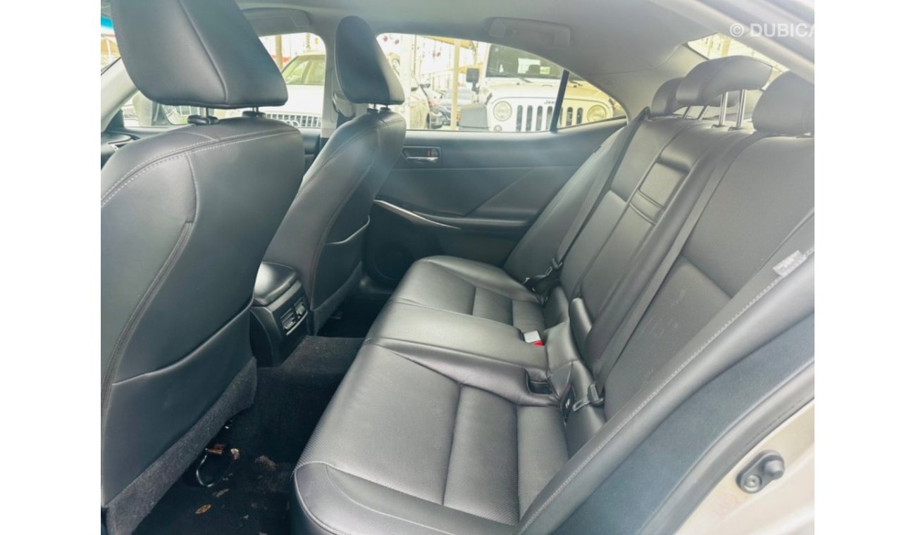 Lexus IS 200 MODEL 2016 car perfect condition inside and outside full option