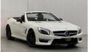 Mercedes-Benz SL 63 AMG Std 2015 Mercedes Benz SL63 AMG Roadster, Full Mercedes Service History, Very Low Kms, GCC