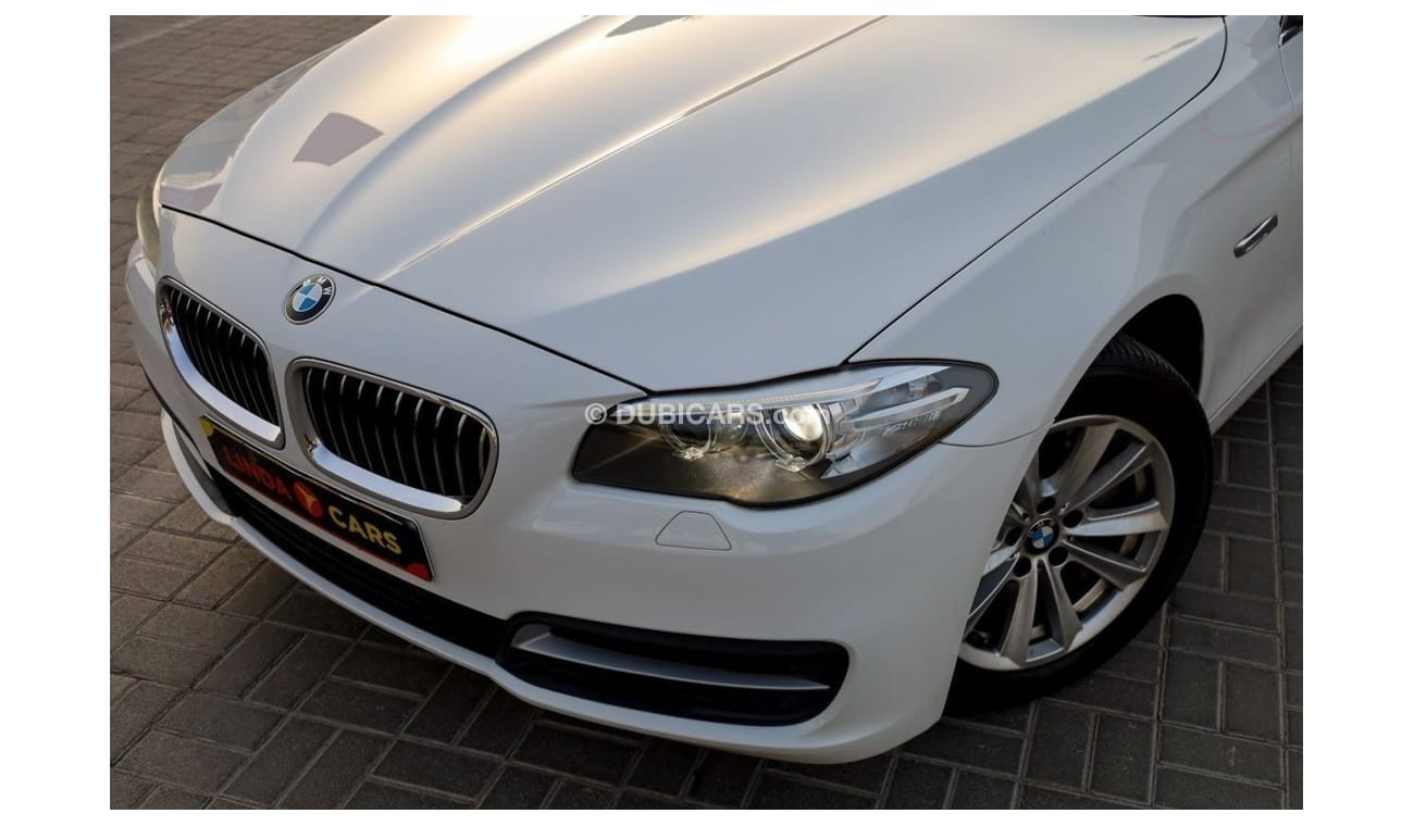 بي أم دبليو 535i BMW 535i 2016 GCC under Warranty with Flexible Down-Payment.