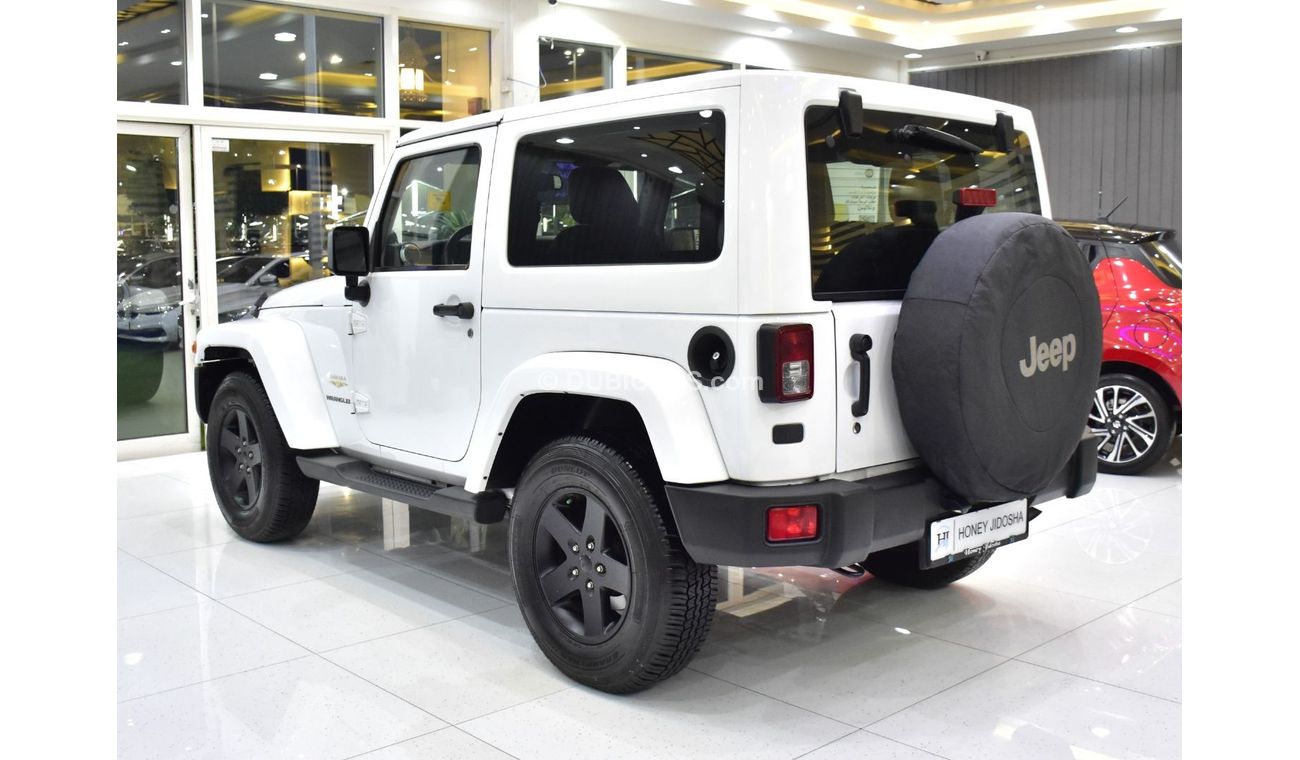 Jeep Wrangler EXCELLENT DEAL for our Jeep Wrangler Sahara ( 2014 Model ) in White Color GCC Specs