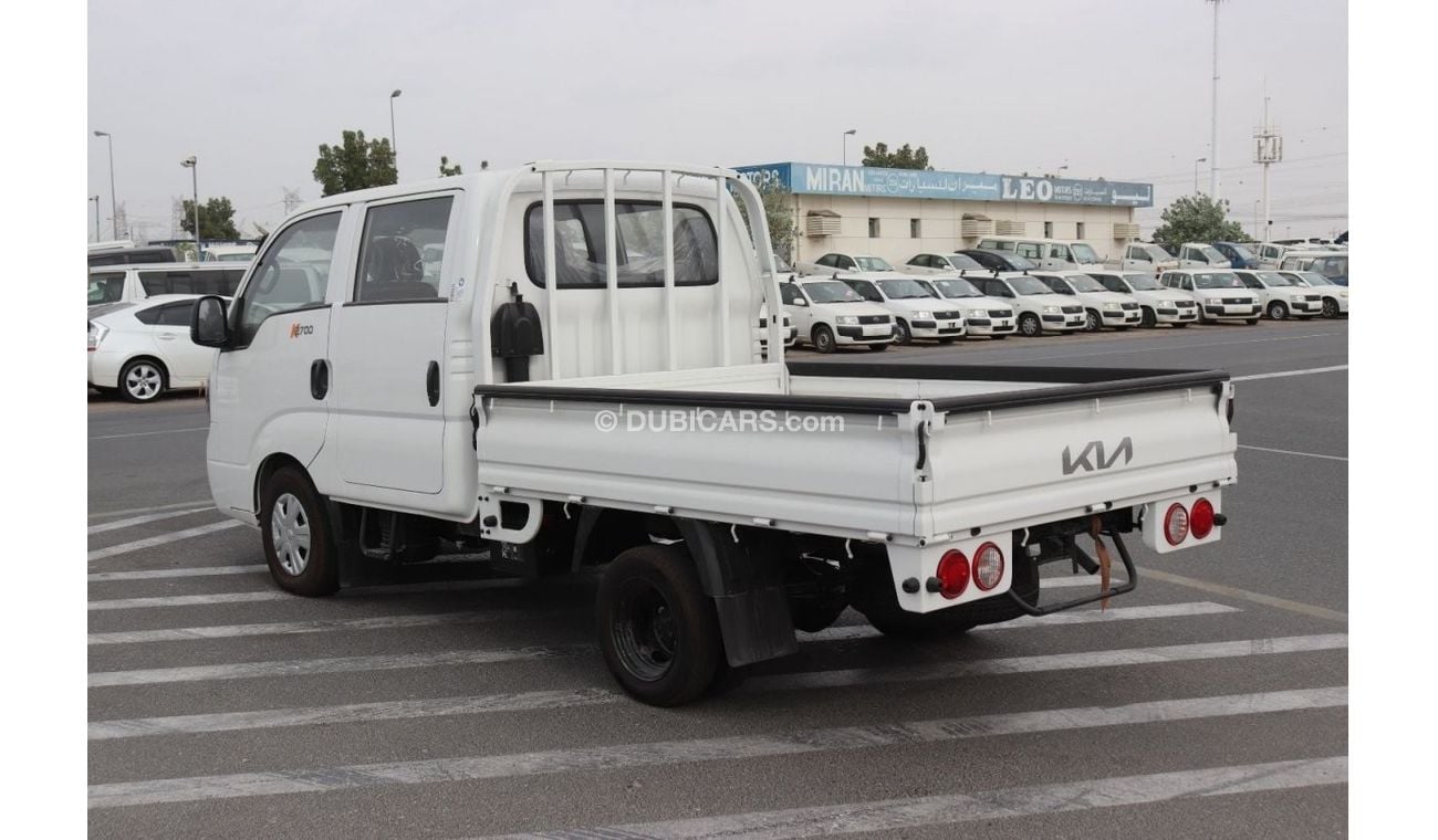 كيا K2700 BONGO 2.7L,DIESEL, DOUBLE CABIN, WHITE COLOR, MONITOR, 4 DOORS ,MODEL 2023 FOR EXPORT