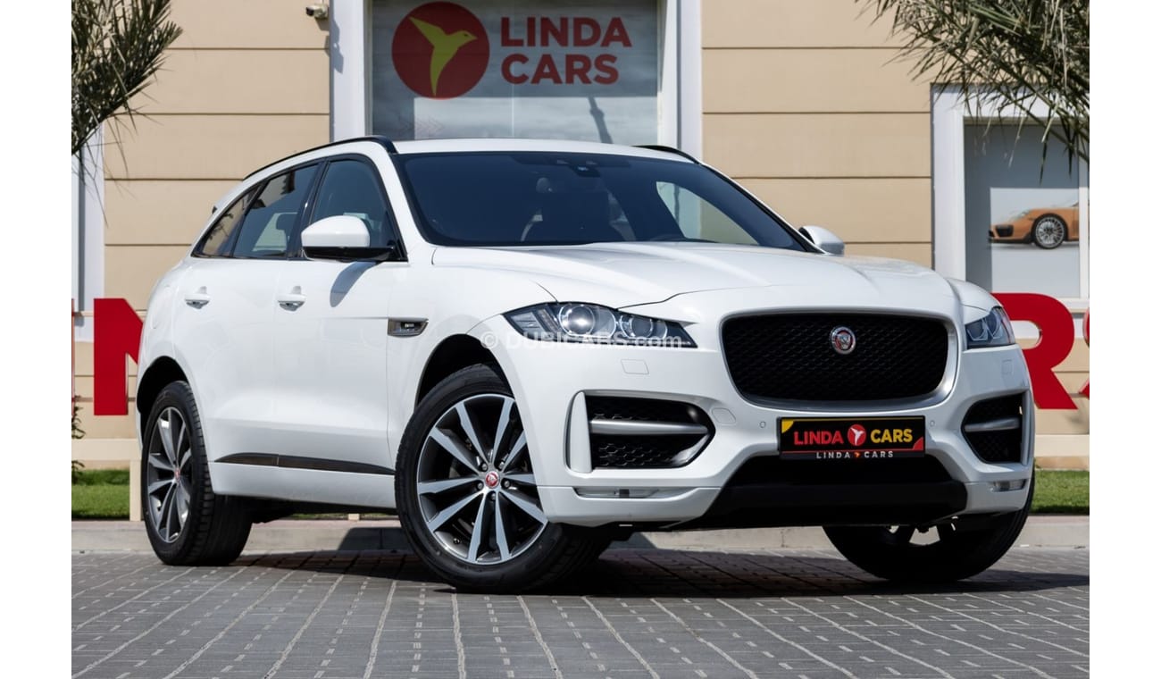 جاكوار F Pace R-Sport 3.0L Jaguar F-Pace R-Sport 2017 GCC under Warranty with Flexible Down-Payment.