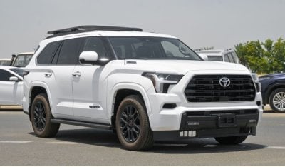 تويوتا سيكويا Brand New Toyota Sequoia SR5 SEQ35-P-23-SR5-01 3.5TT | Petrol | White/Black | 2023 | For Export