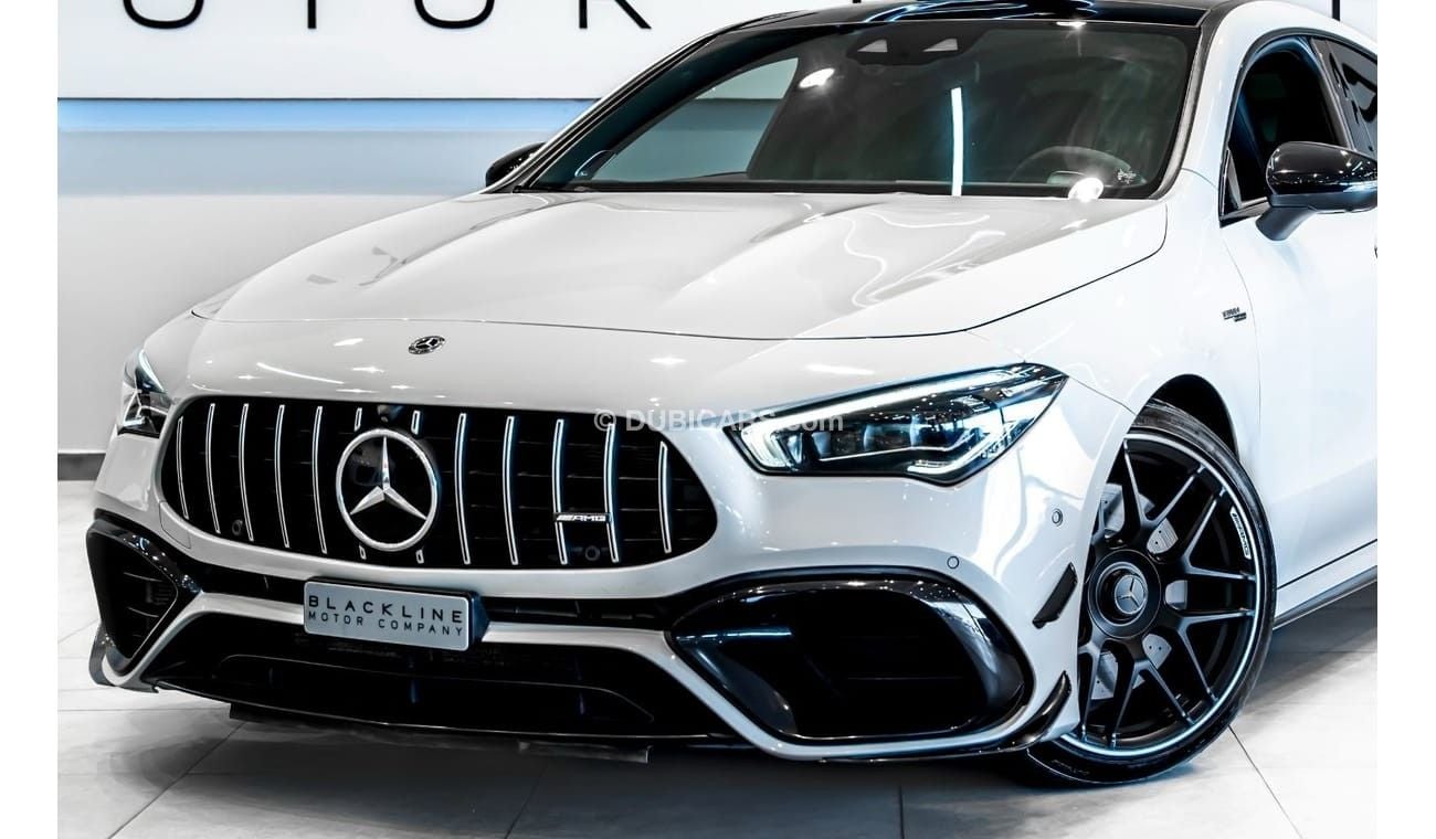 مرسيدس بنز CLA 45 S  AMG 2021 Mercedes AMG CLA 45s AMG, 1 Year Comprehensive Warranty, Service History, GCC