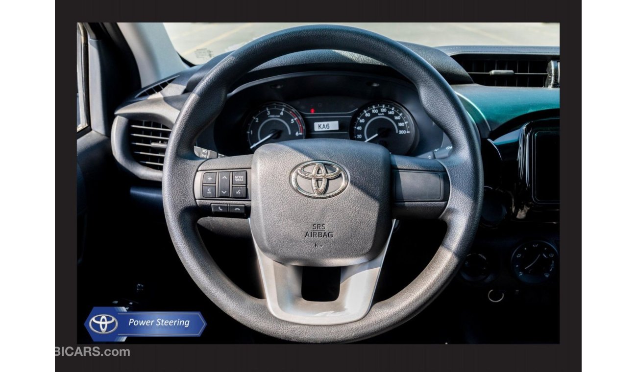 تويوتا هيلوكس TOYOTA HILUX 2.4L 4x4 6-SEATER D/C BSC M/T DIESEL TOYOTA