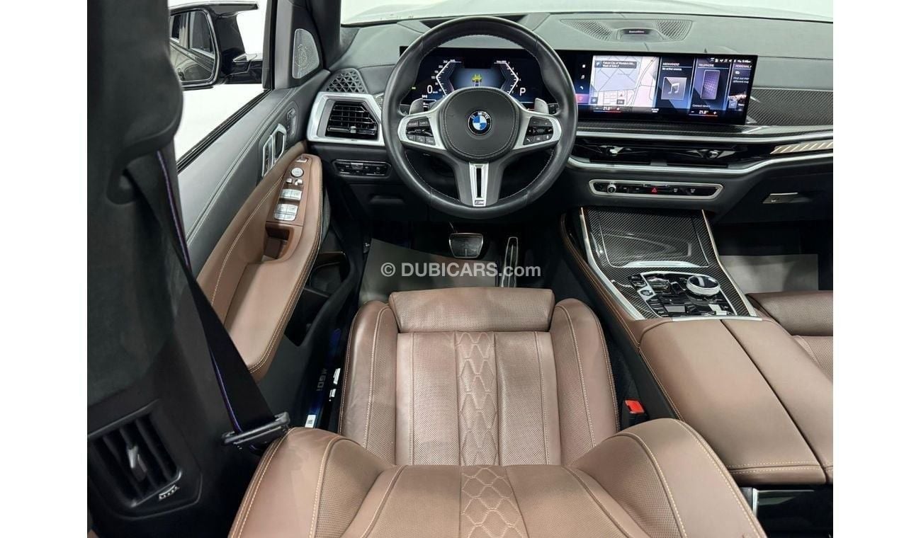 بي أم دبليو X7 M60i xDrive 2023 BMW X7 M60i xDrive, BMW Warranty + Service Pack, Fully Loaded, Very Low Kms, GCC